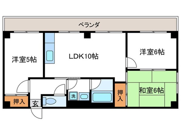 パークサイド桂の物件間取画像